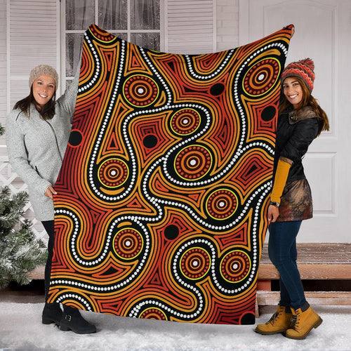 premium-blanket-indigenous-circle-dot-painting-ver01