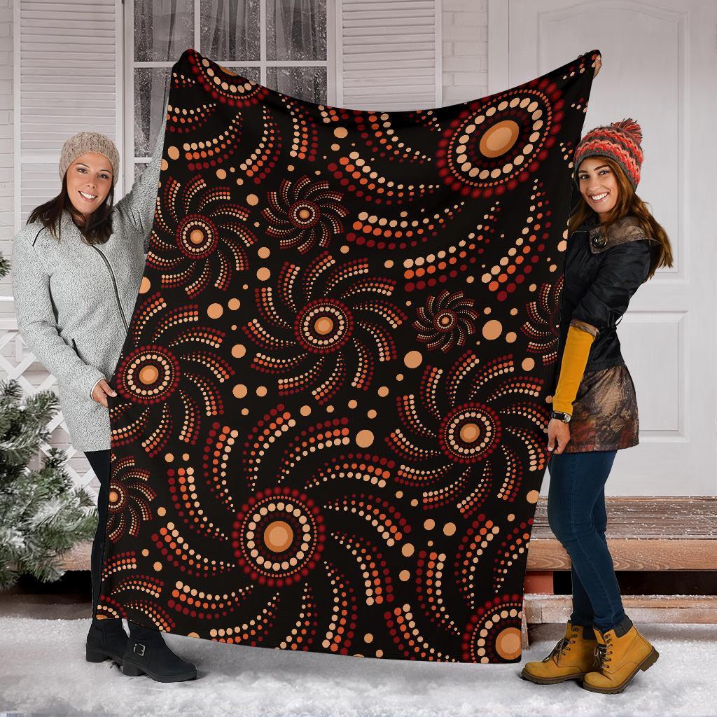premium-blanket-aboriginal-circle-dot-painting-patterns
