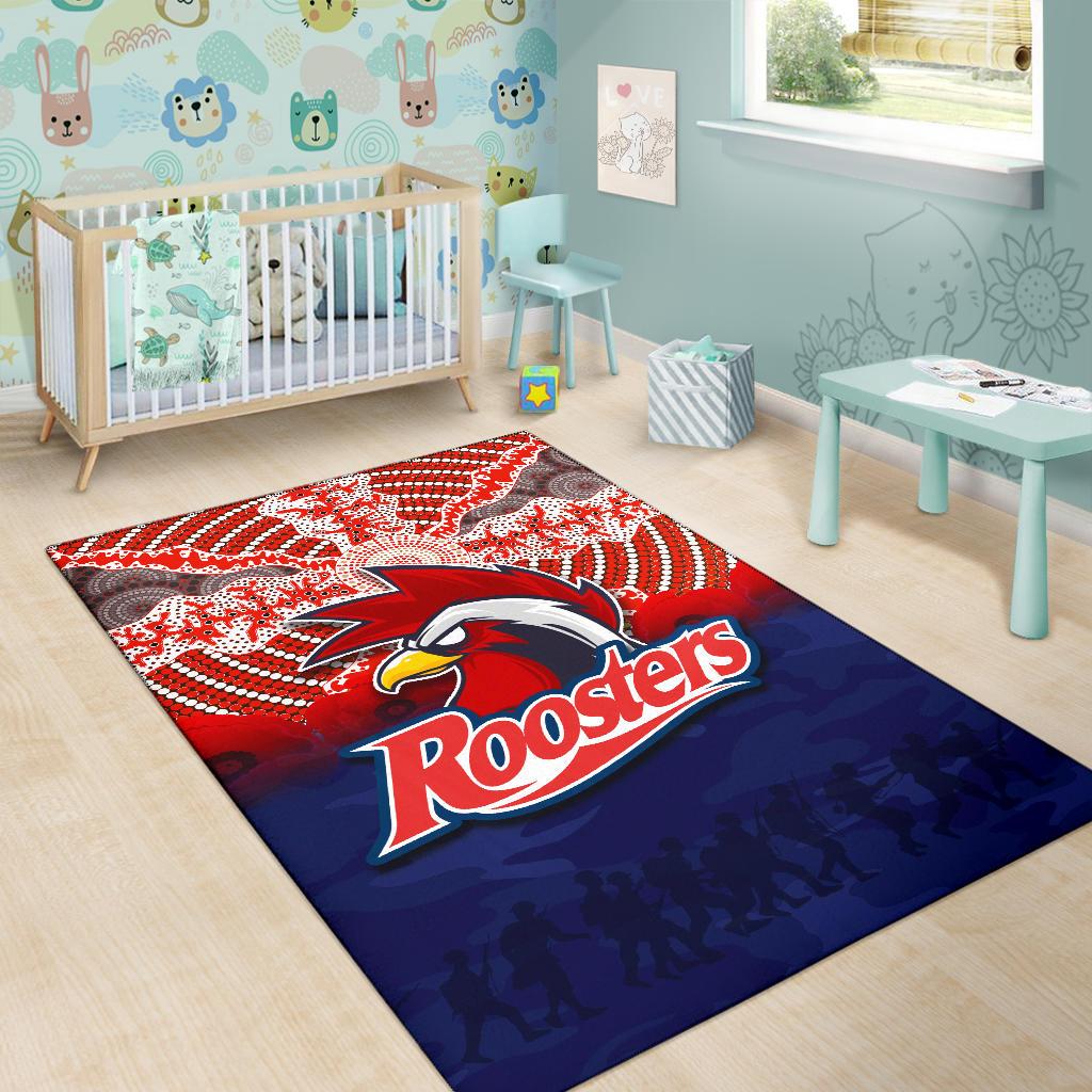 roosters-area-rug-anzac-day-aboriginal