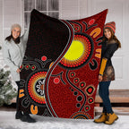 aboriginal-premium-blanket-australia-flag-dot-painting-art