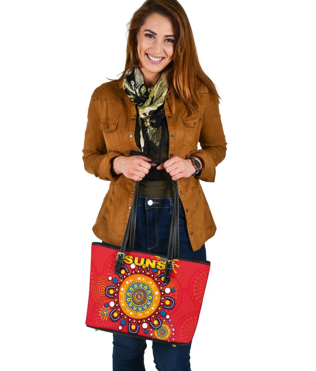 gold-coast-small-leather-tote-suns-indigenous