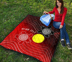 custom-aboriginal-premium-quilt-indigenous-circle-dot-painting-style