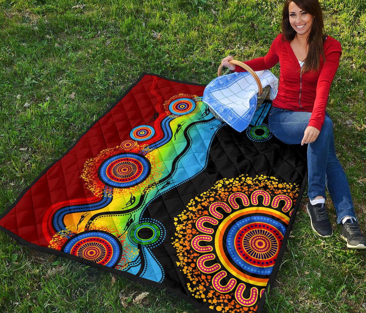premium-quilts-aboriginal-patterns-coverlets