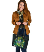 canberra-small-leather-tote-raiders-viking-simple-indigenous