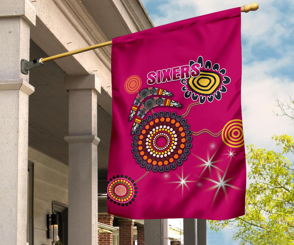 sydney-flag-sixers-indigenous-magenta