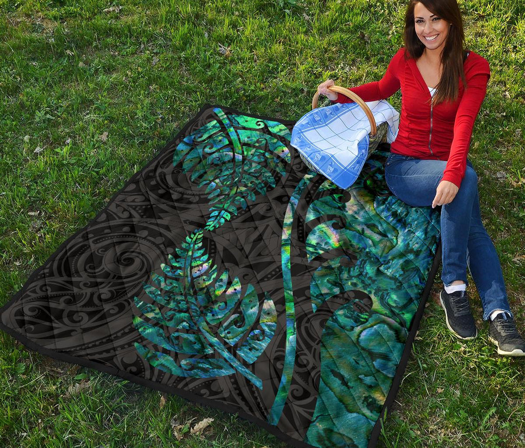 aotearoa-maori-premium-quilt-silver-fern-koru-vibes