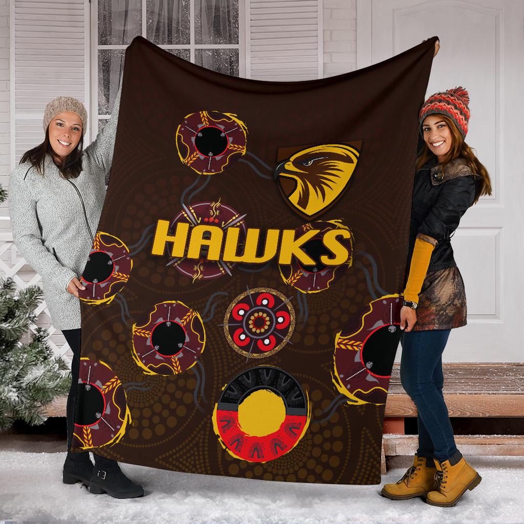 hawthorn-premium-blanket-hawks-indigenous-brown
