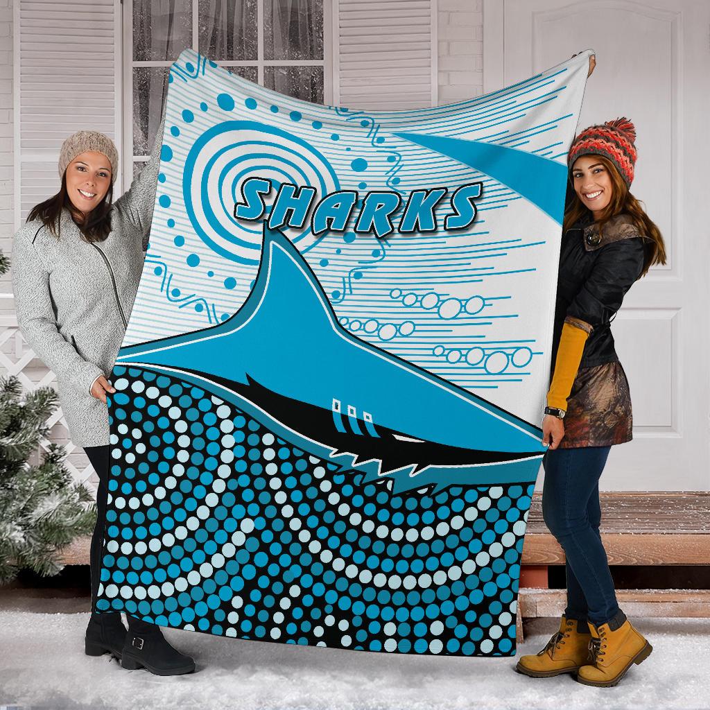 sharks-premium-blanket-cronulla-indigenous-unique