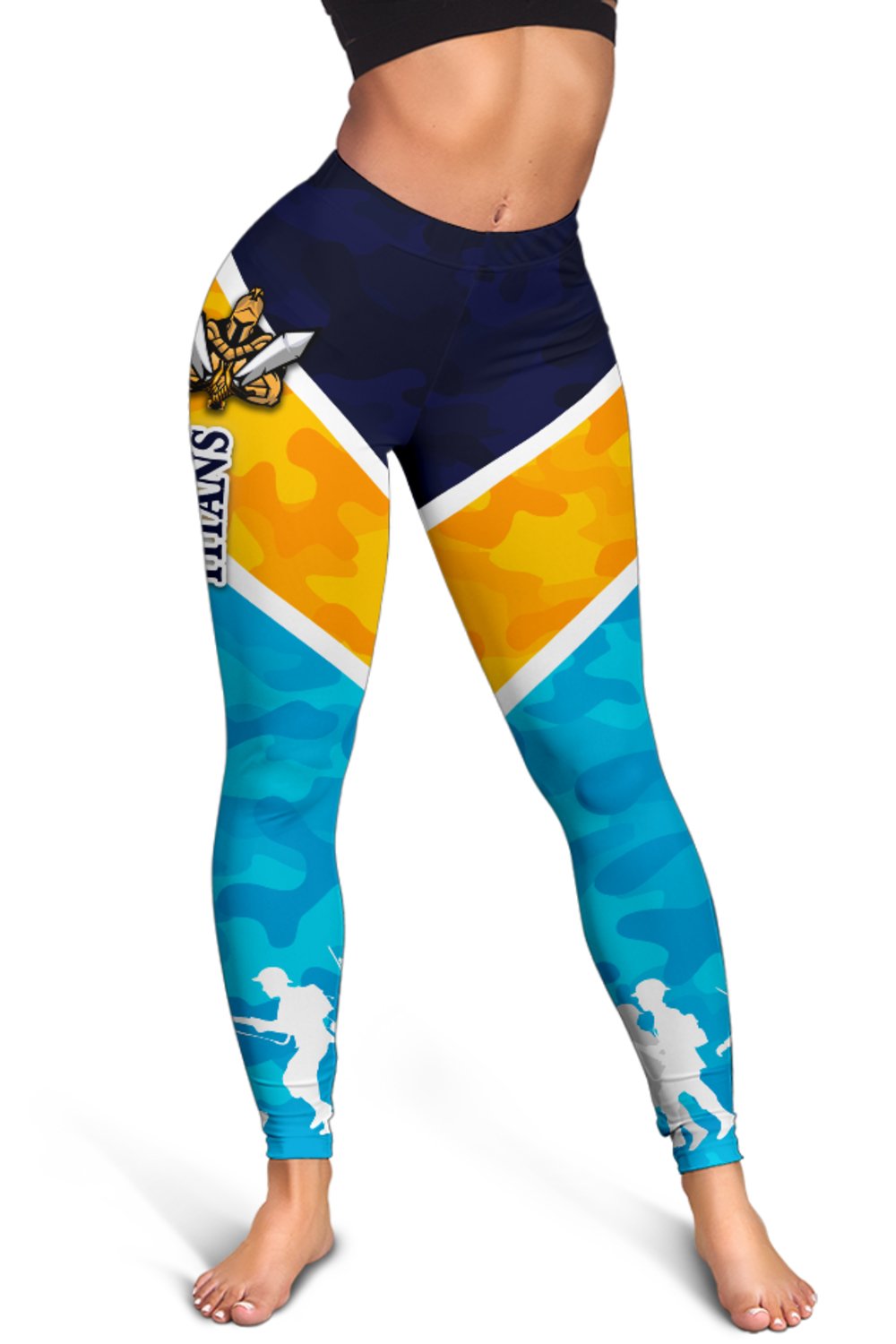 combo-racerback-tank-and-legging-gold-coast-titans-gladiator-anzac-vibes