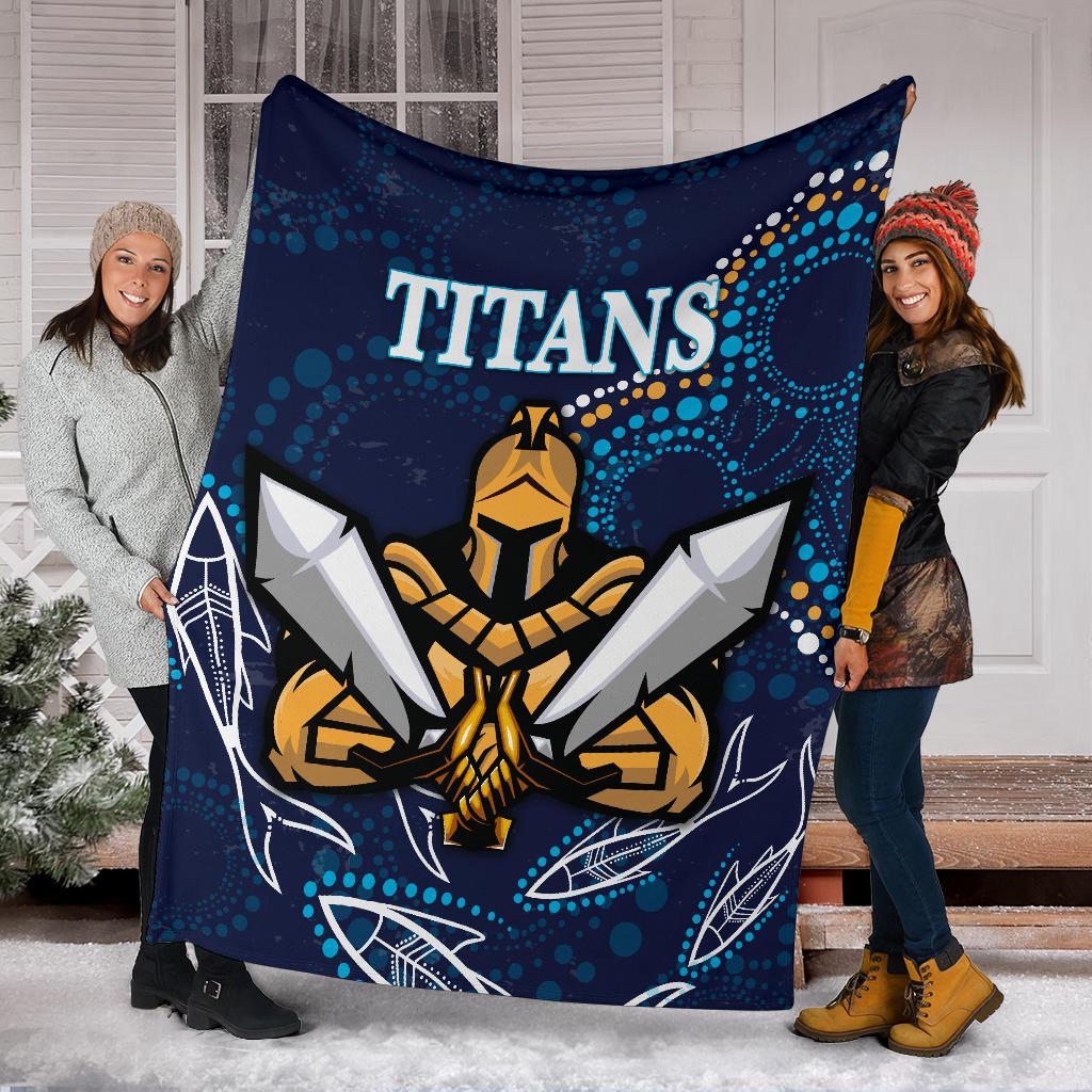 gold-coast-premium-blanket-titans-gladiator-indigenous