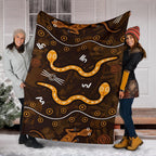 aboriginal-premium-blanket-indigenous-snake-hand-brown-color