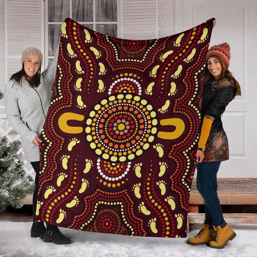 premium-blanket-indigenous-circle-footprint