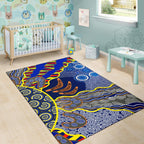 aboriginal-area-rug-australian-boomerang-dot-painting-art