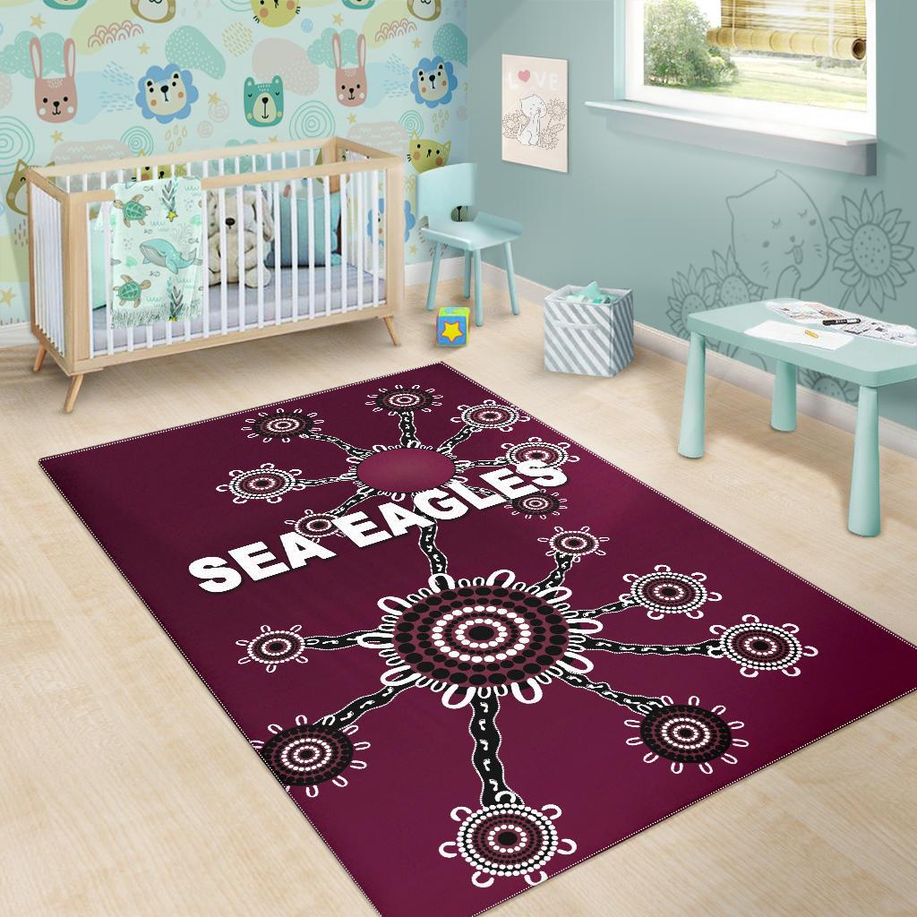 warringah-area-rug-sea-eagles-simple-indigenous