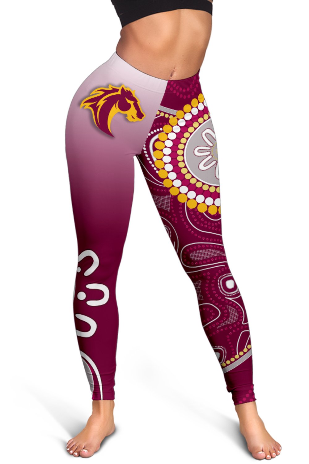 broncos-indigenous-women-leggings-brisbane-strong
