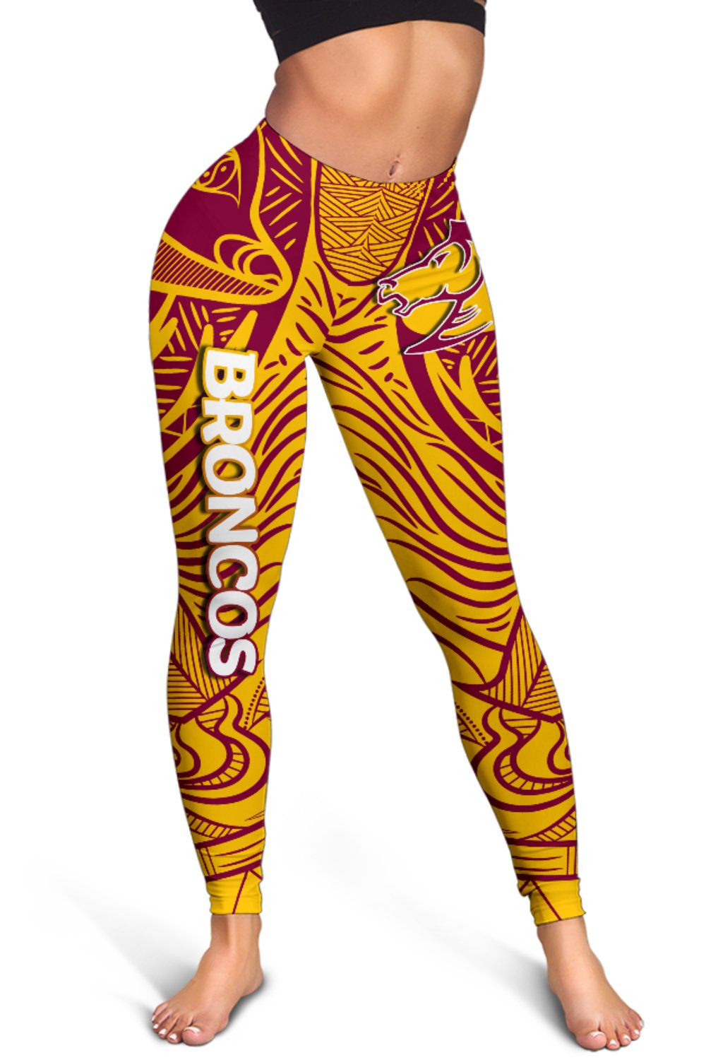 brisbane-broncos-womens-leggings-tribal-style
