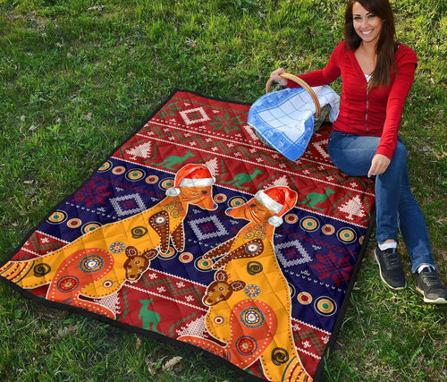 christmas-premium-quilt-mother-kangaroo-in-christmas