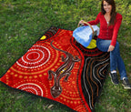 aboriginal-premium-quilt-australia-lizard-dot-painting-art