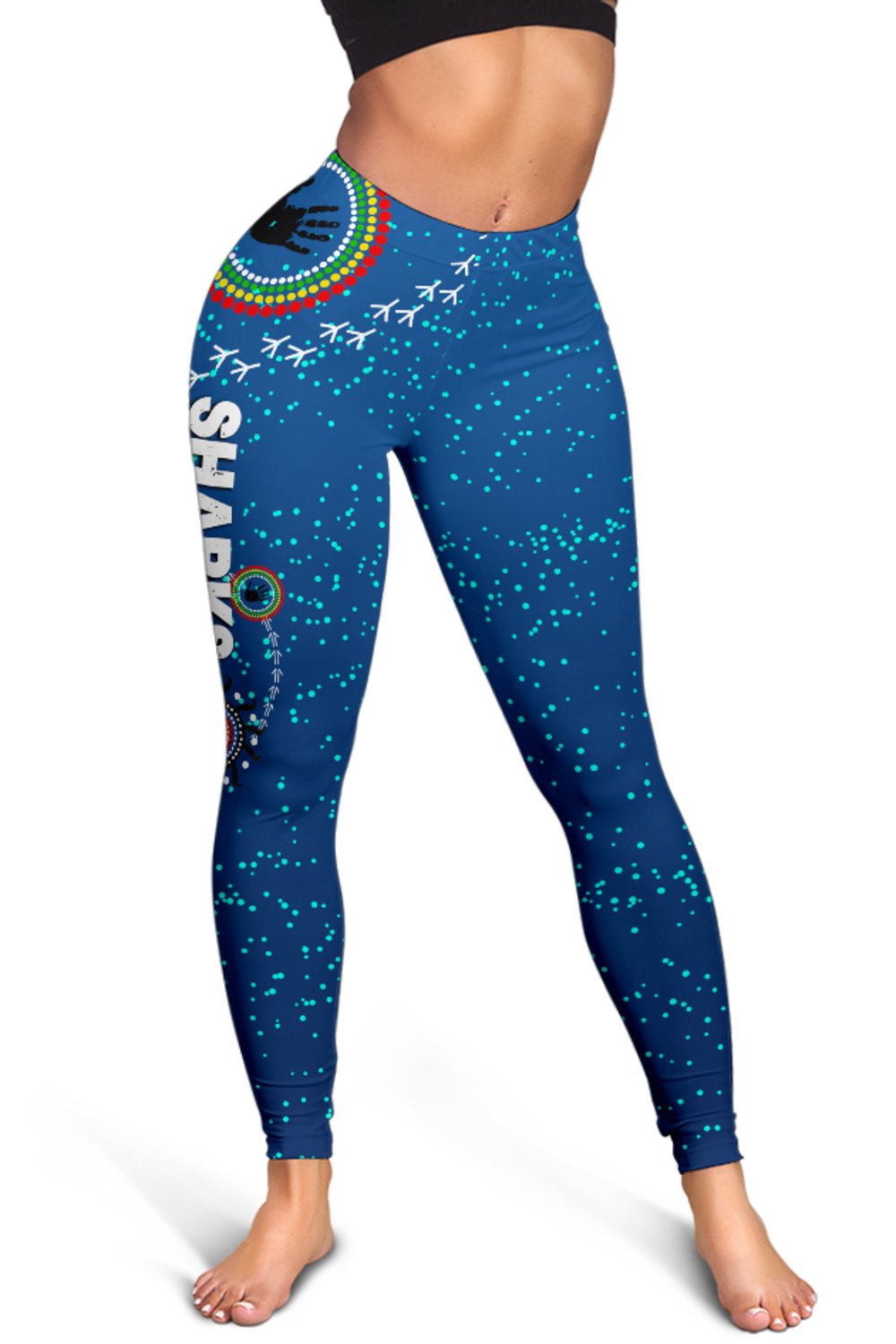 naidoc-sharks-women-leggings-cronulla-aboriginal-style