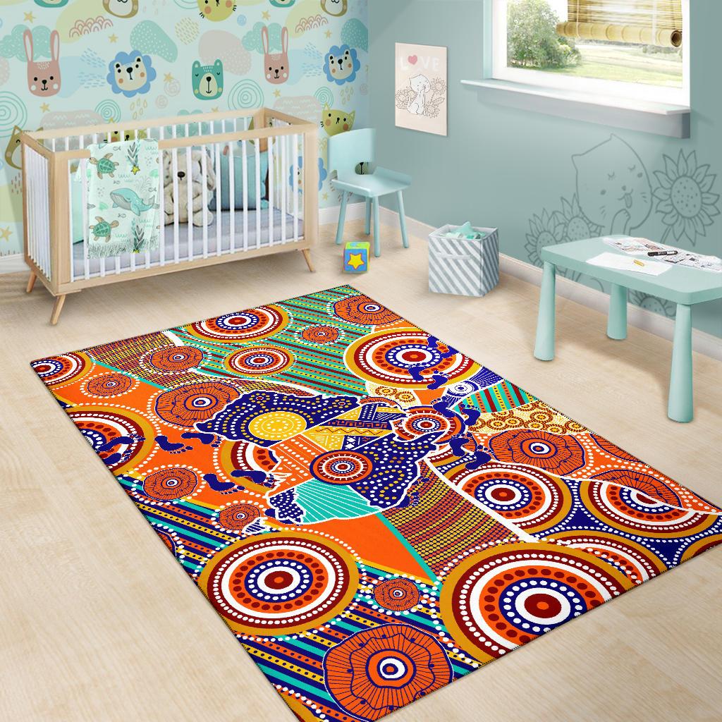 aboriginal-area-rug-australian-map-dot-painting