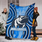 bulldogs-premium-blanket-indigenous-snappy