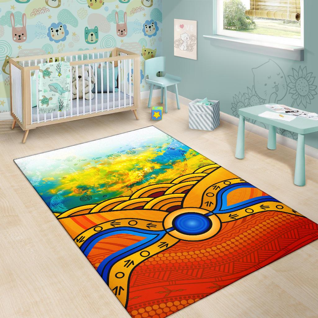aboriginal-area-rug-australia-kangaroo-sky
