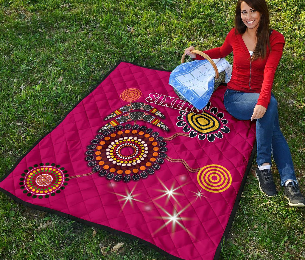 sydney-premium-quilt-sixers-indigenous-magenta