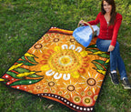 aboriginal-premium-quilt-indigenous-circle-leaf-patterns