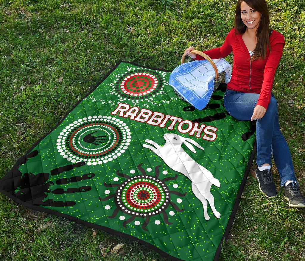 south-sydney-rabbitohs-indigenous-premium-quilt-country-style