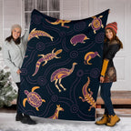 premium-blanket-indigenous-animals-patterns