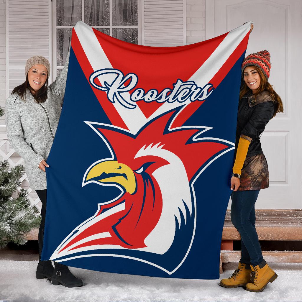 australia-roosters-premium-blanket
