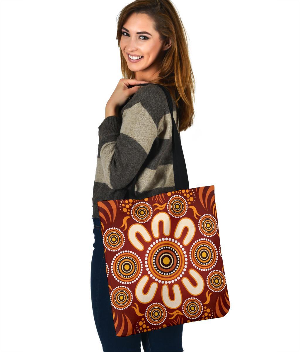 aboriginal-tote-bags-circle-flowers-patterns-ver03