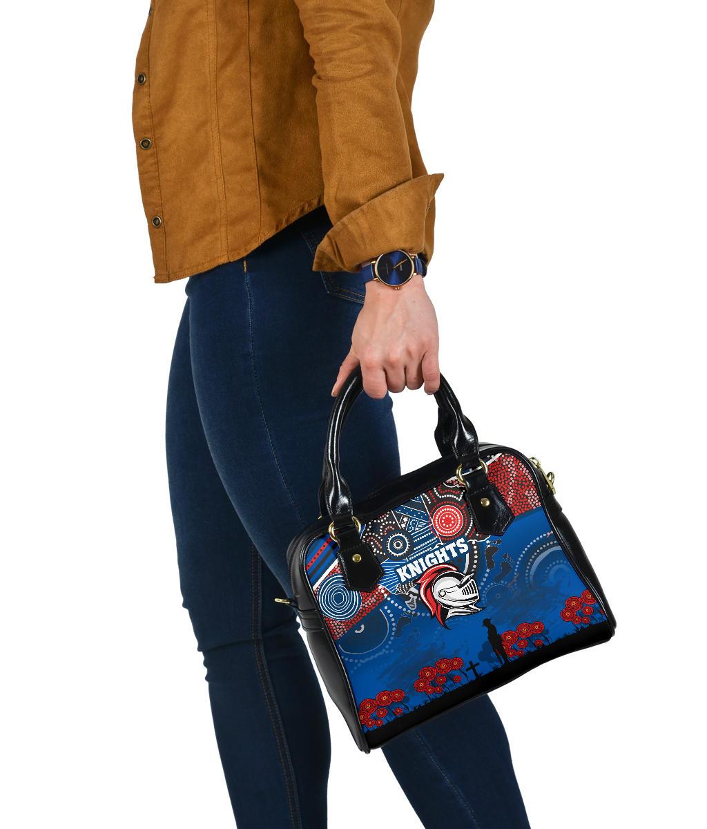 Knights Shoulder Handbag Newcastle Anzac Day Aboriginal | Vibe Hoodie.co