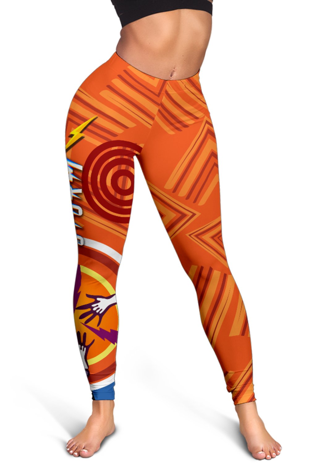 storm-women-leggings-simple-indigenous-orange