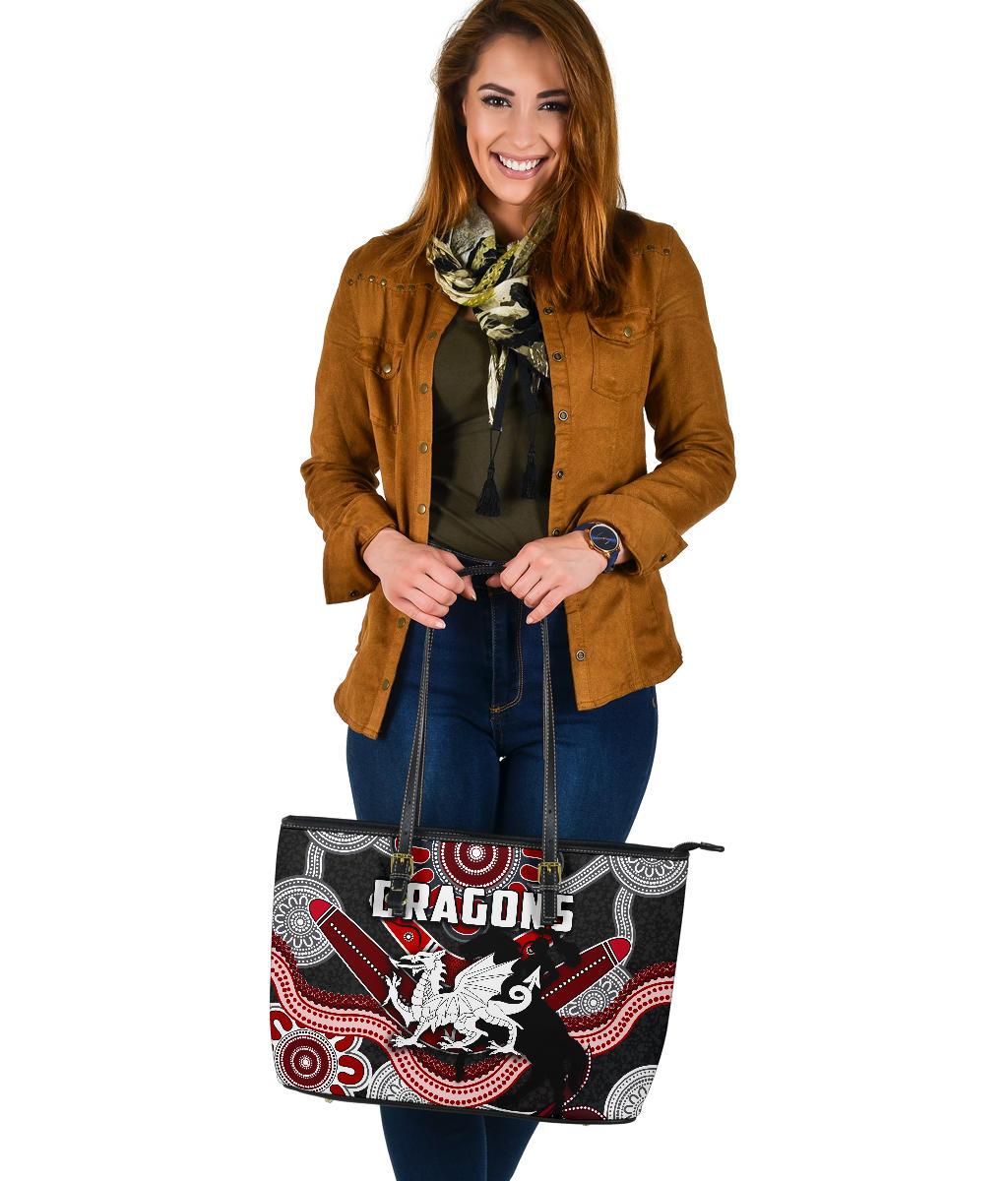 dragons-large-leather-tote-bag-st-george-indigenous-black
