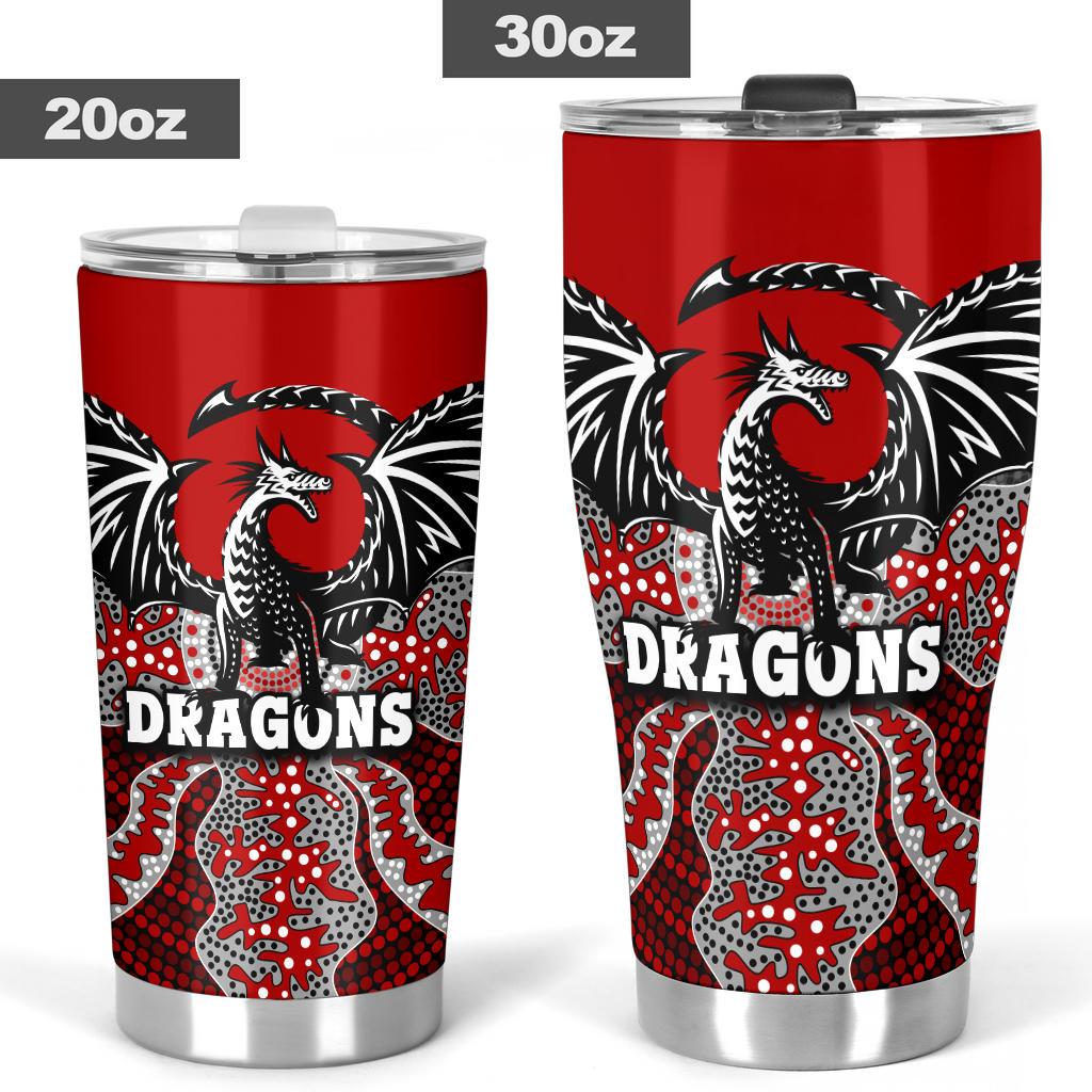 custom-personalised-dragons-tumbler-st-george-aboriginal-1