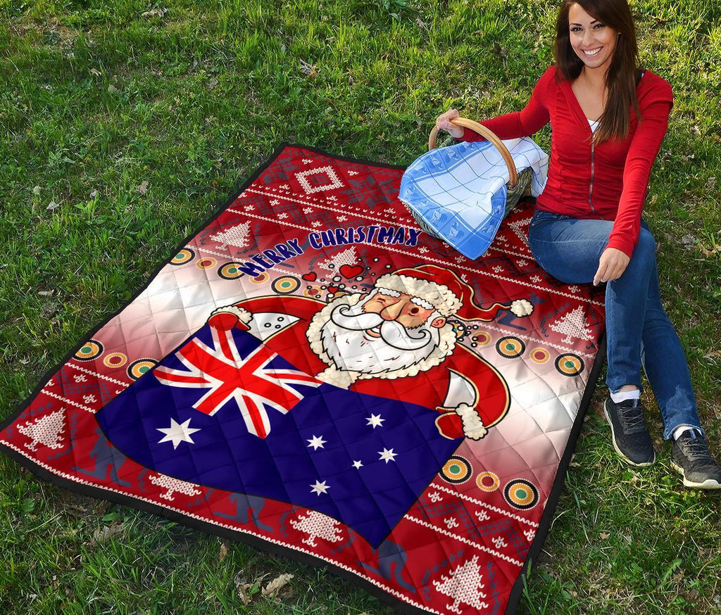 christmas-premium-quilt-australia-santa-claus-hold-the-flag-red
