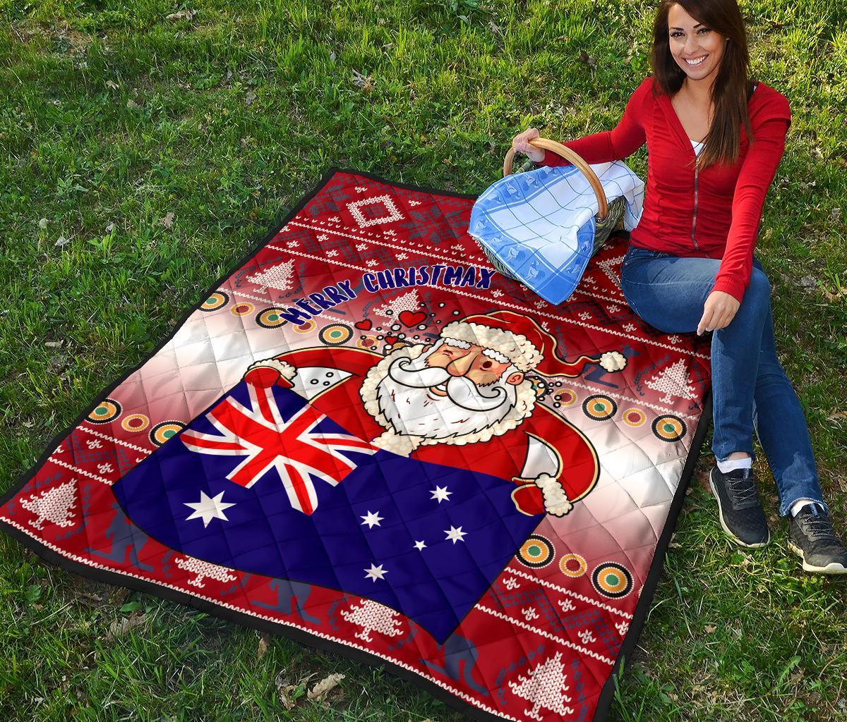 christmas-premium-quilt-australia-santa-claus-hold-the-flag-red