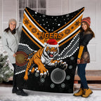 wests-christmas-premium-blanket-tigers-indigenous