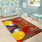 area-rug-aboriginal-dot-painting-flags-crocodile