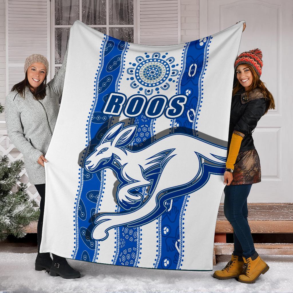 melbourne-kangaroos-premium-blanket-indigenous-north-roos-white
