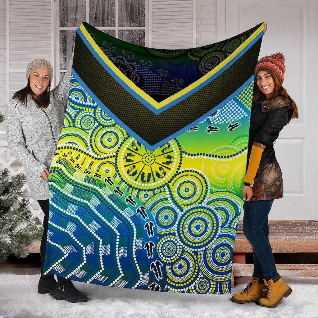 aboriginal-premium-blanket-dot-painting-indigenous-circle-patterns
