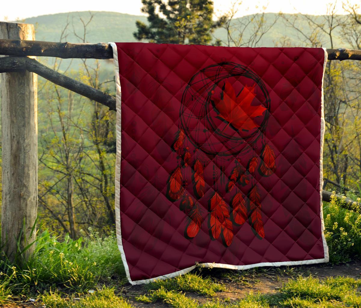 canada-maple-leaf-dreamcatcher-premium-quilt