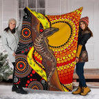 premium-blanket-australian-aboriginal-dot-painting-sun-and-lizard