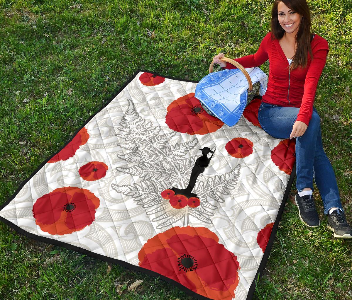 anzac-maori-premium-quilt-silver-fern-lest-for-get