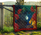 dreaming-tui-with-flowers-quilt