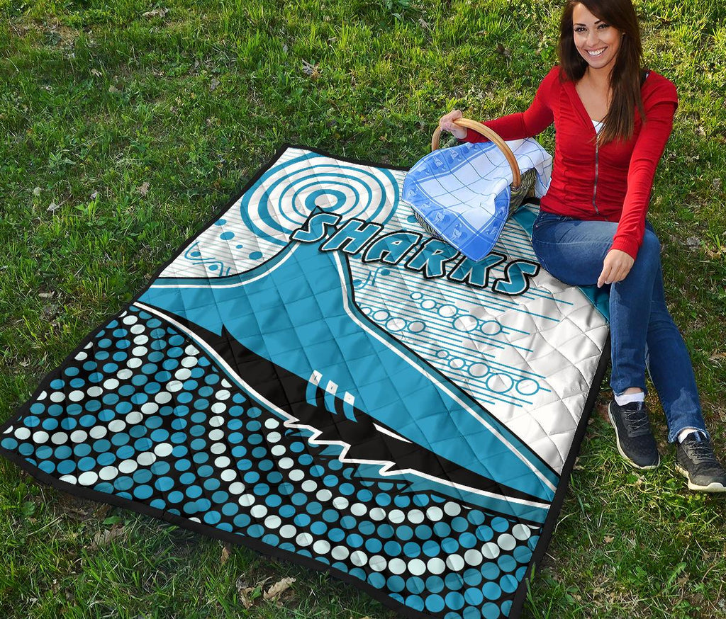sharks-premium-quilt-cronulla-indigenous-unique