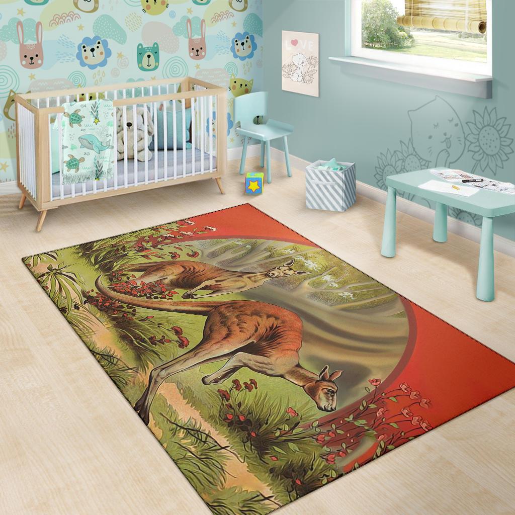 area-rug-kangaroo-rug-in-forest-landscape-art