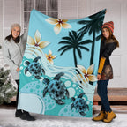 new-zealand-premium-blanket-blue-turtle-hibiscus