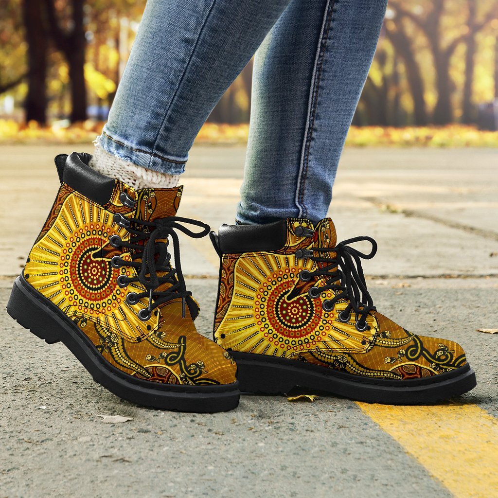 all-season-boots-australian-aboriginal-snake-rainbow-serpent